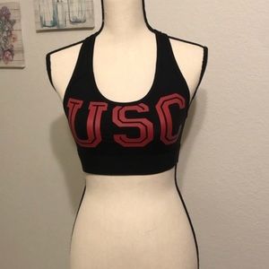 VS PINK USC sports bra